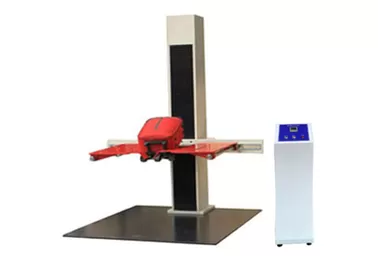 China 220V Lab Testing Equipment , Wing Style Lab Drop Tester For Edge / Surface / Corner supplier