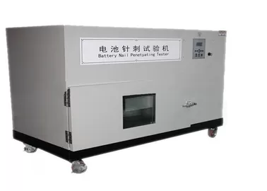 China Green Car Power Battery Testing Machine For Safety Crush And Needling Test supplier