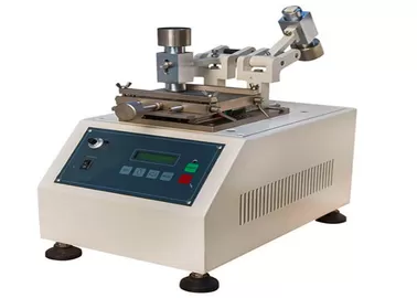 China Mechanical Plastic Testing Machine Leather Rubbing Fastness Tester 20W Power supplier