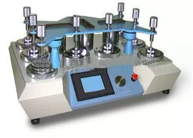China Adjustable Speed Martindale Abrasion Tester Textile Testing Machine With 8 Heads supplier
